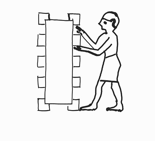 Egyptian architecture. building hieroglyphics in ancint Egypt
